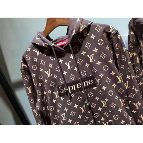 supreme louis vuitton brow|supreme x louis vuitton hoodie.